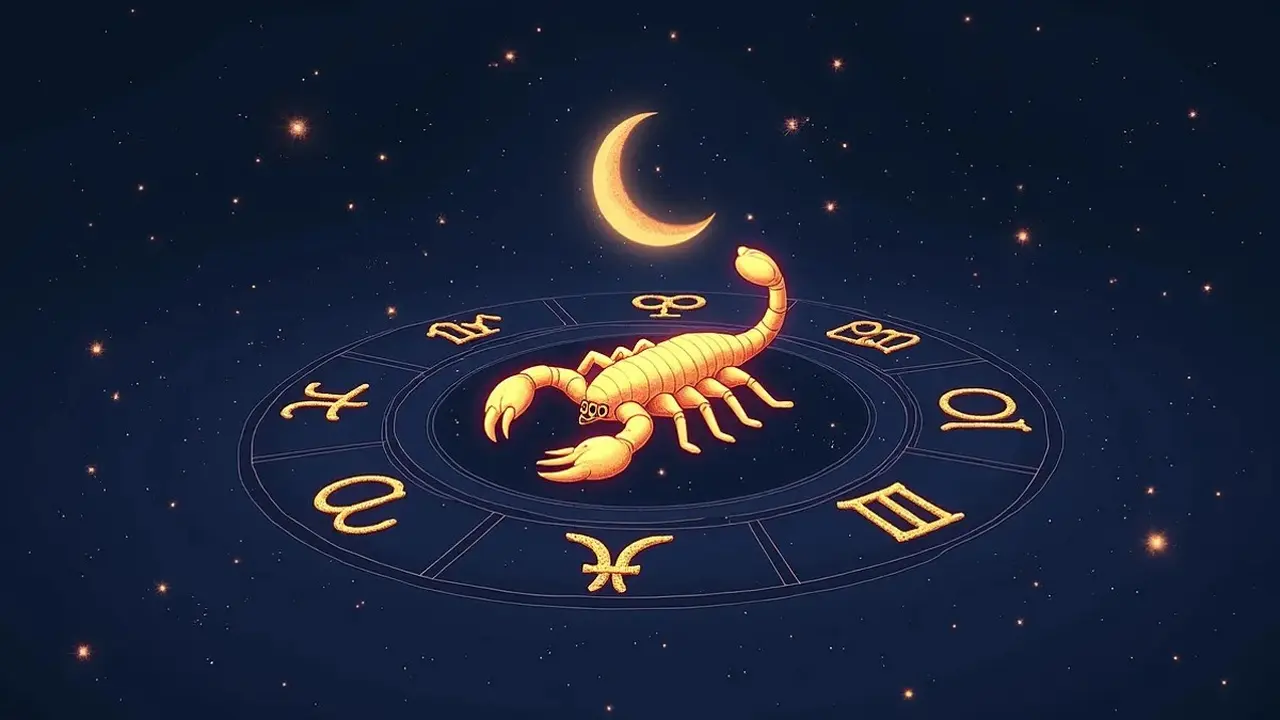 logo zodiak scorpio