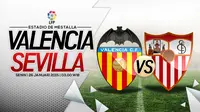 Prediksi Valencia vs Sevilla (Liputan6.com/Andri Wiranuari)