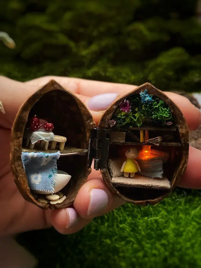 Diorama di Dalam Kulit Kacang
