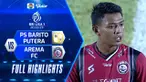 Berita Video, Highlights BRI Liga 1 2022/2023 Barito Putera Vs Arema FC pada Minggu (4/9/2022)