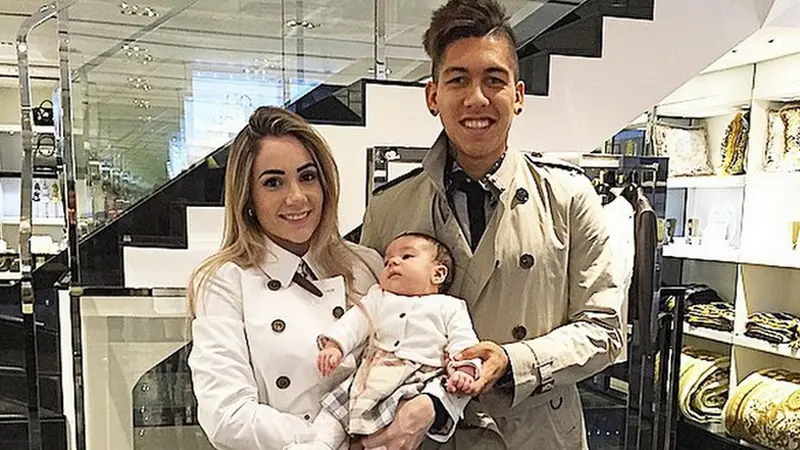 Larissa Pereira dan Roberto Firmino