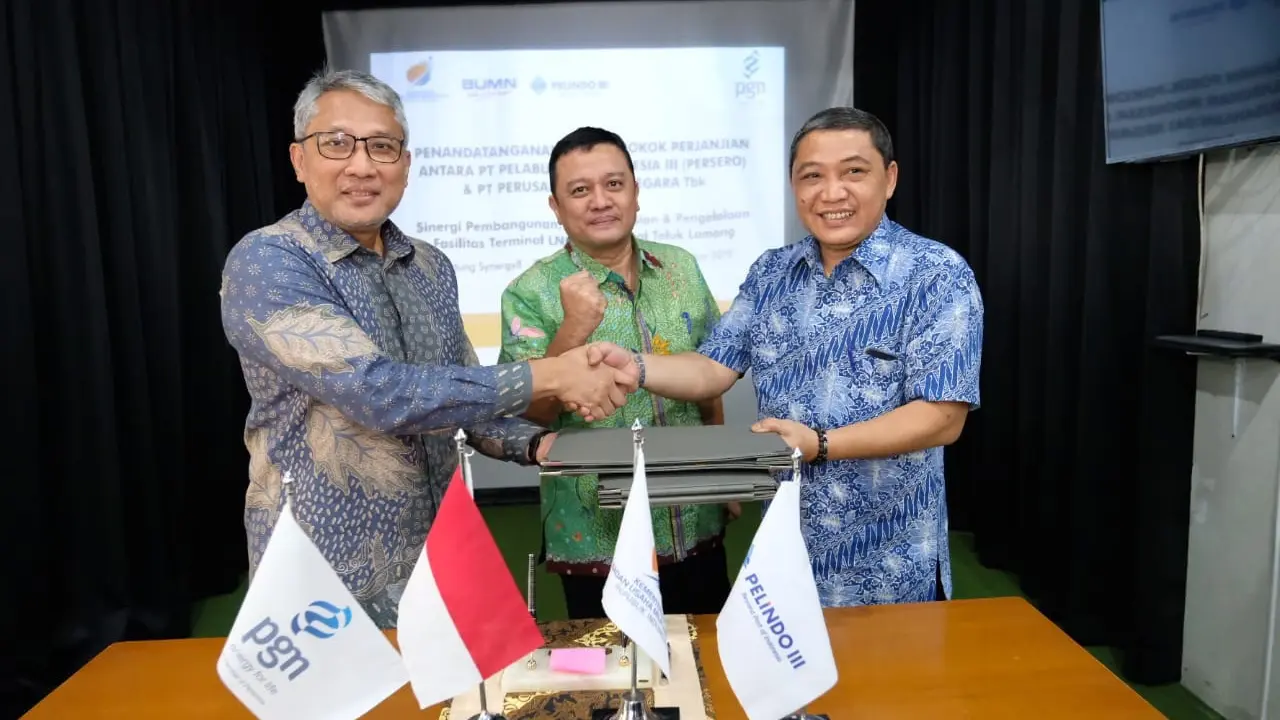 PGN dan Pelindo III Sinergi Bangun Terminal LNG di Tanjung Perak