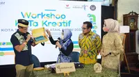 Ke Tangsel, Sandiaga Kagum UMKM Bisa Buka Lapangan Pekerjaan Bagi Kaum Dhuafa