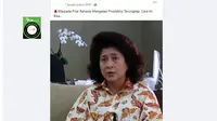 Penelusuran video wawancara Najwa Shihab dengan mantan Menkes Nila Moeloek rekomendasikan obat prostatitis