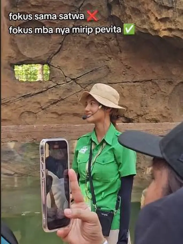Viral Petugas Taman Safari Disebut Mirip Pevita Pearce Ini Curi Perhatian
