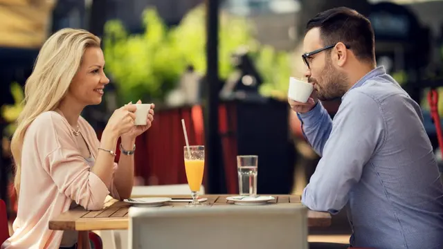 Couple Talking