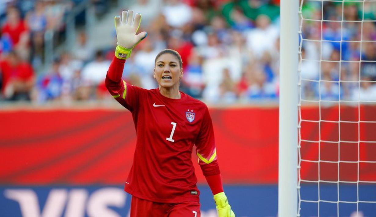 Hope Solo sudah memperkuat tim putri AS dalam 175 pertandingan. (AFP)
