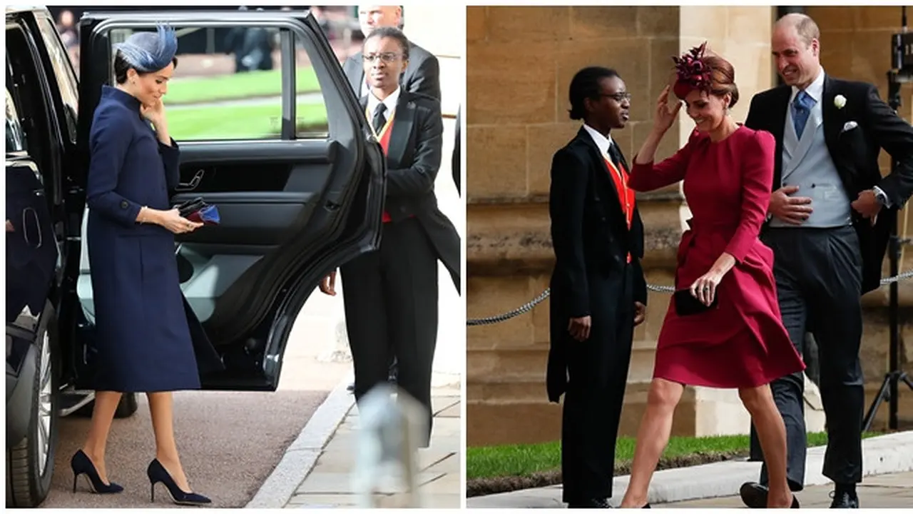 Dress Cantik Meghan Markle dan Kate Middleton di Pernikahan Putri Eugenie