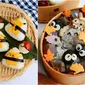 Potret ide bekal makan siang dari seniman kuliner Jepang. (sumber: Instagram/tomochu15 via Bored Panda)
