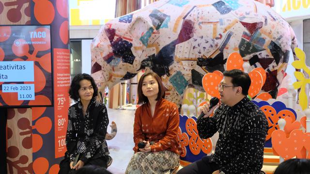Suasana konferensi pers Pameran Seni Karya Kita bertema "Rumah Kita" di Grand Indonesia Jakarta. (Foto: Dok. Tim Grand Indonesia)