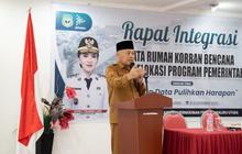 Pemprov Malut Gelar Rapat Integrasi Data Perumahan Bencana, Pastikan Bantuan Tepat Sasaran