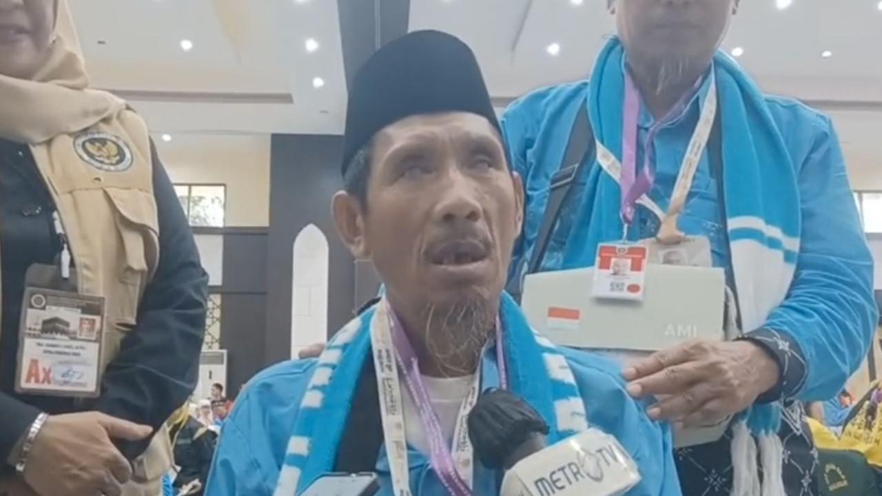 Cerita Mengharukan dari Sinjai Makassar, Semangat Jemaah Haji Difabel Berangkat ke Tanah Suci