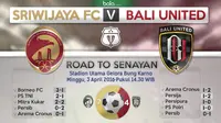 Sriwijaya FC vs Bali United (Bola.com/Samsul Hadi)