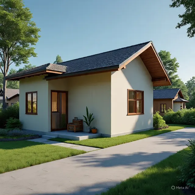 7x12 Rumah Minimalis Sederhana 1 Lantai