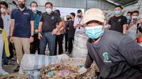 Bayar Tunggakan BPJS Cukup Pakai Sampah (Dewi Divianta/Liputan6.com)