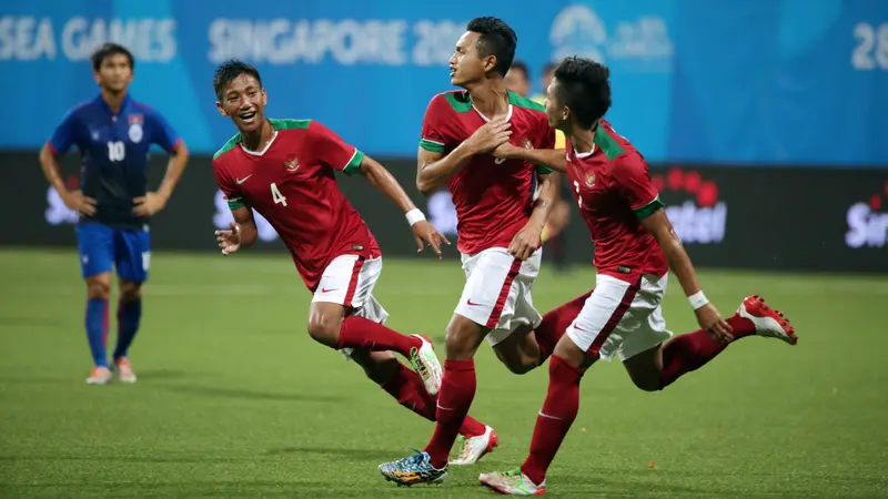 Timnas Indonesia U-23 Bantai Kamboja