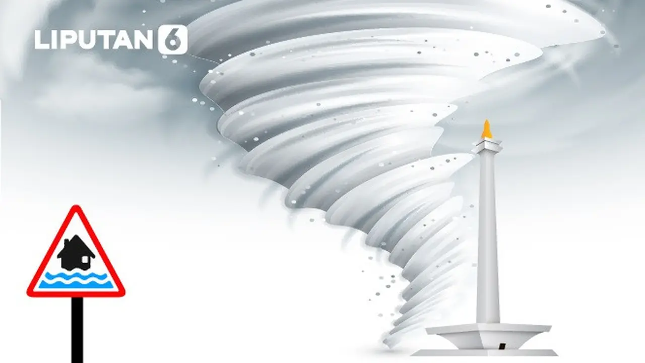 Banner Infografis Cuaca Ekstrem, Jakarta Siaga Banjir Besar? (Liputan6.com/Abdillah)