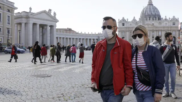 Imbas Corona, Pasangan di Italia Dilarang Berciuman