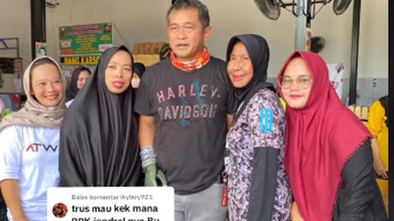 "Keren, tanpa pengawalan," tulis akun @yogik<br>"Kasad tergaul. Menyala, Pak Maruli," tulis akun @mrsmile