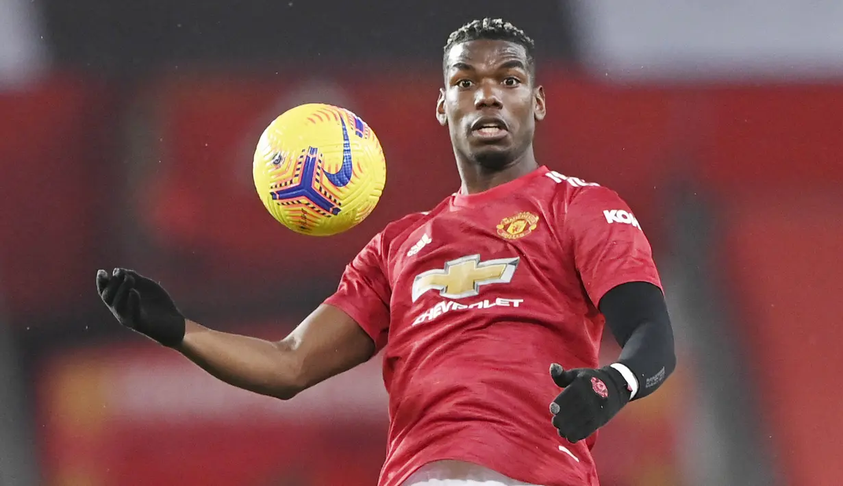 Andalan Manchester United, Paul Pogba belum juga mencapai kesepakatan dengan Setan Merah soal kelanjutan kontraknya yang tersisa akhir musim nanti. Jika tidak ada kesepakatan baru, Paul Pogba bisa saja pergi dengan gratis seperti 7 pendahulunya berikut. (Foto: AFP/Pool/Laurence Griffiths)