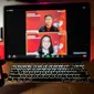 Konferensi pers virtual mengenai pengumuman pemenang dari Digihackaction yang digelar Telkomsel. (Foto Ist.)