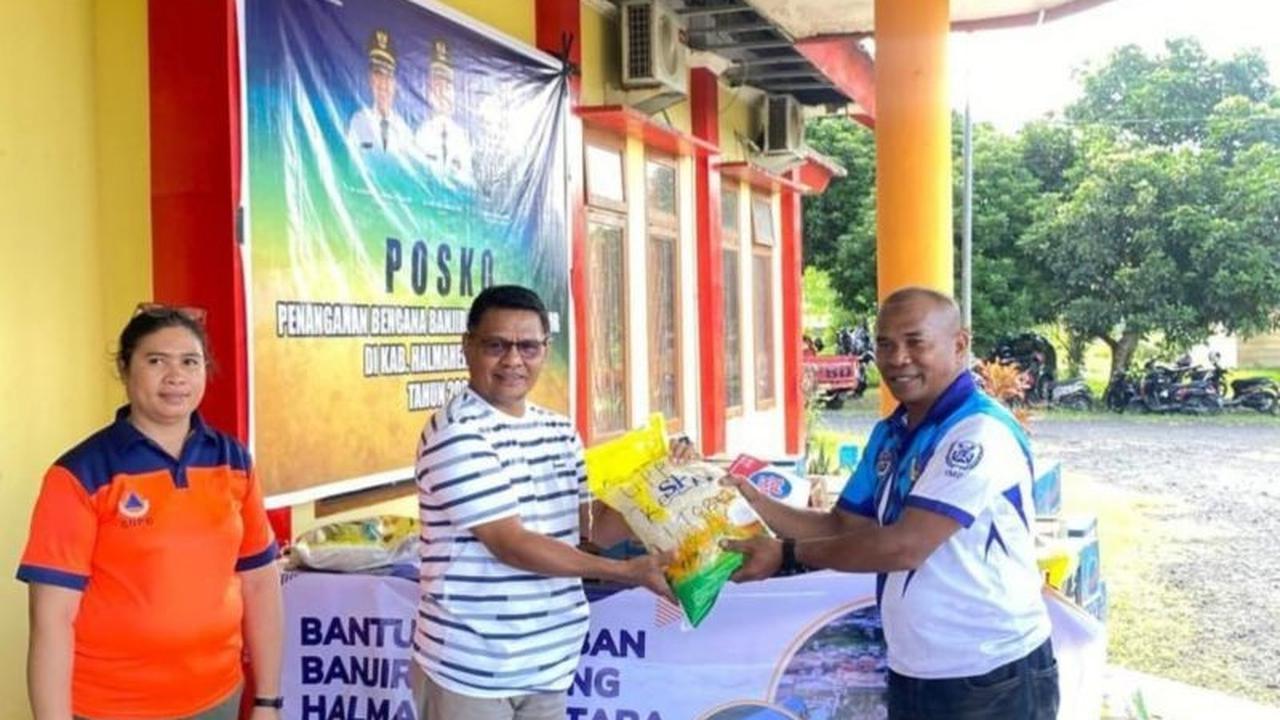 Bantuan Logistik Korban Banjir Halmahera Utara Disalurkan UPP Tobelo untuk Ringankan Beban Warga