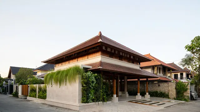 Desain Rumah Atap Limasan Modern yang Cocok untuk Tinggal di Perkotaan/Ilustrasi AI