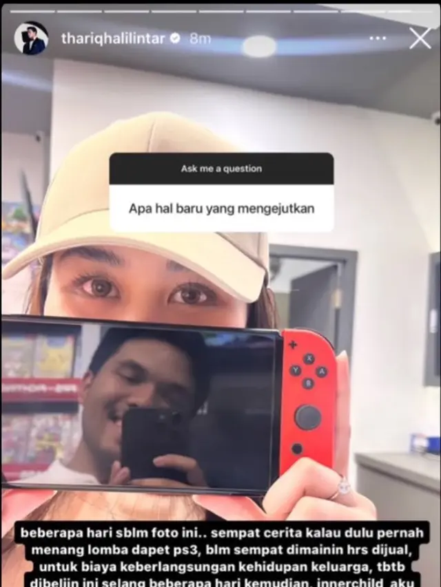 Aaliyah Beli Perangkat Video Game untuk Thariq