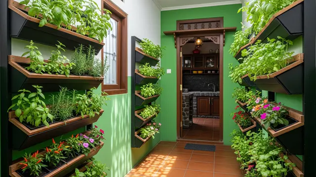 Kebun Sayur Dekat Dapur (Image by Gemini AI)