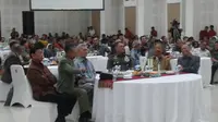 KSAD Jenderal TNI Budiman mengatakan acara ini merupakan kesempatan silahturahmi dengan 150 pati purnawirawan TNI AD. 