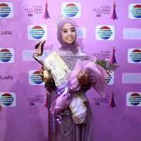 Nesa Aqila Herryanto Putri, pemenang Puteri Muslimah Indonesia 2015. (Galih W. Satria/Bintang.com)