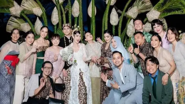 Tampilan Chic Tamu Pernikahan Luna Maya dan Maxime Bouttier, dari Cinta Laura hingga Rossa
