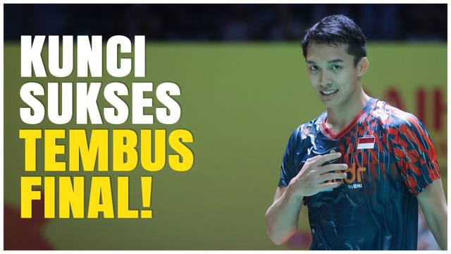 Berita Video, komentar Jonatan Christie setelah berhasil meraih kemenangan di semifinal Indonesia Masters 2025 pada Sabtu (25/1/2025)
