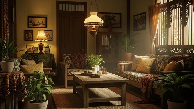 Model Vintage/Retro Kampung