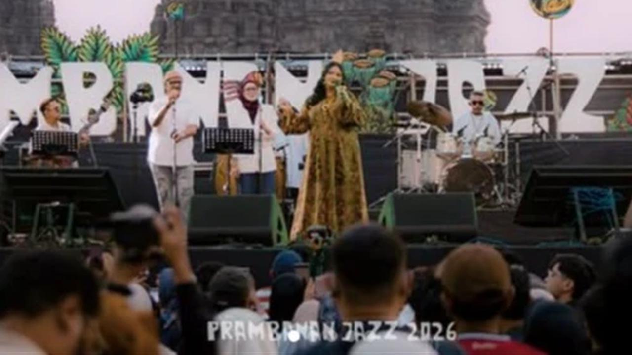 Keseruan acara Prambanan Jazz Festival 2026