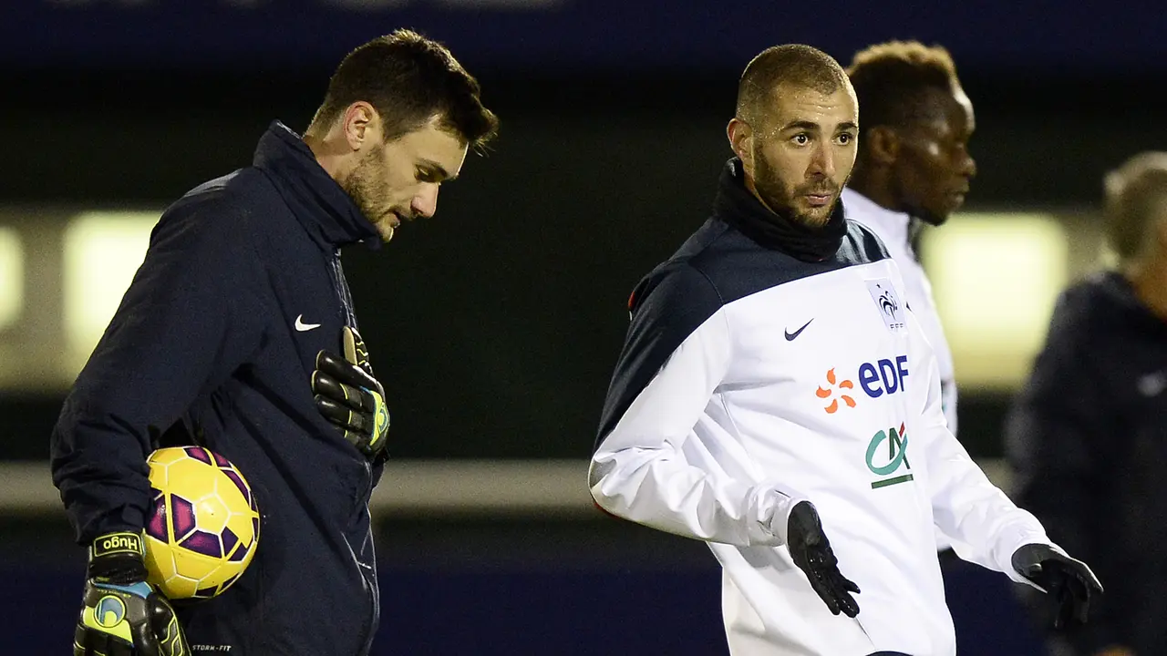Hugo Lloris- Karim Benzema