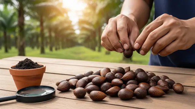 Cara Menanam Salak dari Biji di Halaman Rumah/Gemini AI
