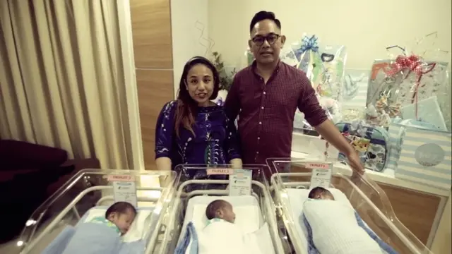 Melahirkan bayi kembar 3