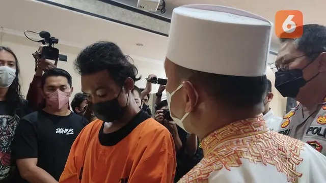 Kabba (22) pelaku pembakaran mimbar Masjid Raya Makassar (Liputan6.com/Fauzan)