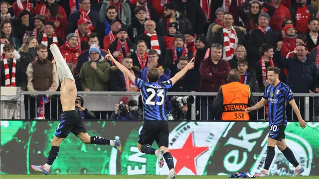 Menjamu Inter Milan, Bayern Munchen Takluk