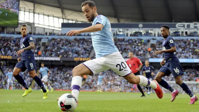 Manchester City Ditahan Imbang Tottenham di Etihad