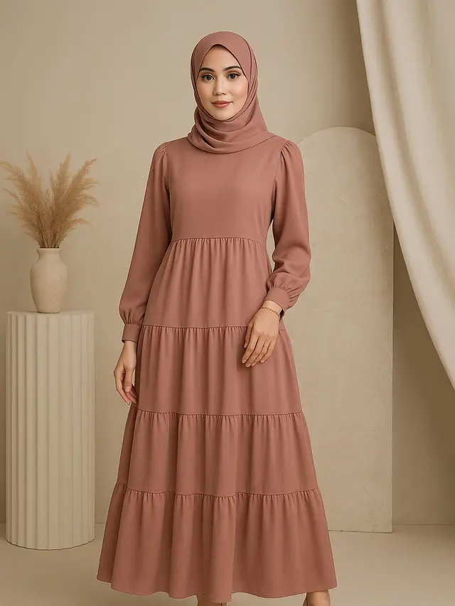 Model Gamis Modern untuk Wanita Usia 20–40 Tahun
