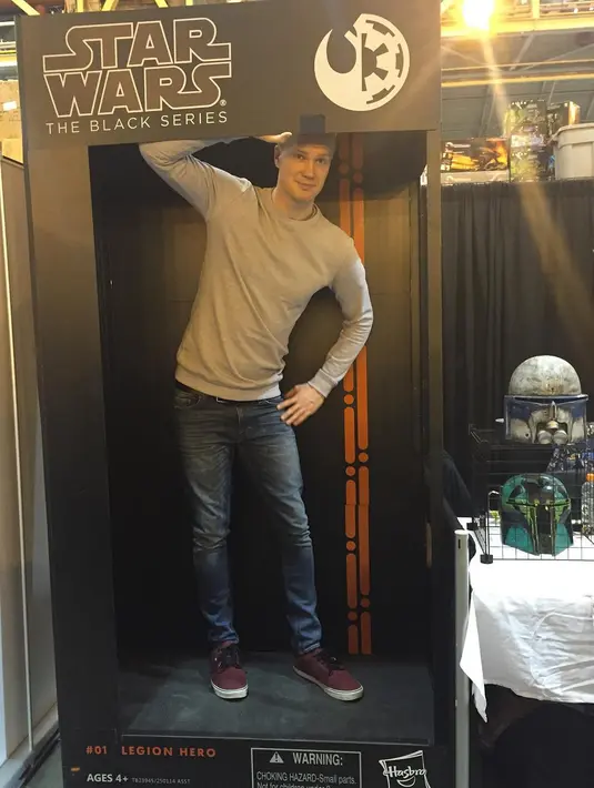 Waah.. jadi siapa yang nggak sabar untuk melihat aksi Joonas Suotamo saat jadi Chewbacca di Han Solo nih? (instagram/joonassuotamo)