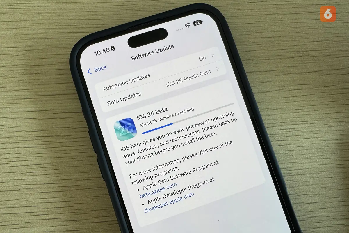 Cara Download dan Install iOS 26