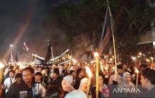 Pawai Obor Ramadhan Medan Galang Dana Kemanusiaan untuk Korban Bencana Sumut