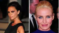 Victoria Beckham (Foto: bigpicturesphoto.com/East News) dan Cameron Diaz (Foto: Gregorio T. Binuya/Everett Collection/East News).