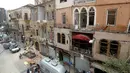 Bangunan yang hancur terlihat di Beirut, Lebanon, pada 13 Agustus 2020. Sebanyak 601 bangunan bersejarah hancur akibat ledakan yang mengguncang Beirut pada 4 Agustus lalu, dengan 70 di antaranya dapat roboh jika tidak segera direstorasi. (Xinhua/Bilal Jawich)