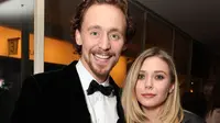 Tom Hiddleston dan Elizabeth Olsen, dua bintang film superhero The Avengers. (Foto: Standard.co.uk)