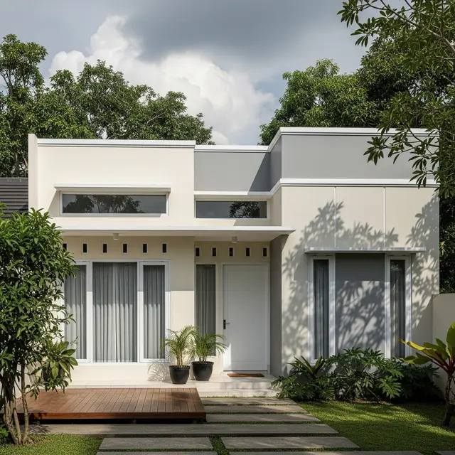 15 Kombinasi Warna Cat Rumah Sederhana Tapi Tampak Mewah