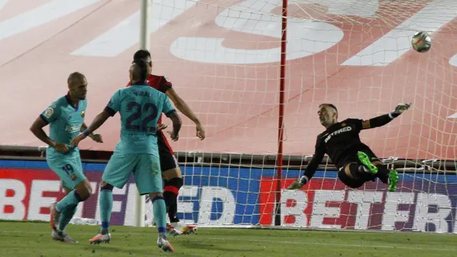 FOTO: Barcelona Bantai Mallorca 4-0